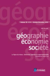 G&eacute;ographie, Economie, Soci&eacute;t&eacute;, vol. 18, n. 4 - 01/10/2016 - La figure du r&eacute;seau