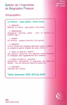 Bulletin de l'association de g&eacute;ographes fran&ccedil;ais : G&eacute;ographies, n. 4 - 01/12/2016 - Le littoral : enjeu global, action locale