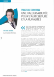 Projets de territoires : une valeur ajout&eacute;e pour l'agriculture et la ruralit&eacute;