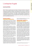 Lentreprise frugale