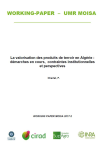 La valorisation des produits de terroir en Alg&eacute;rie