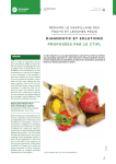 R&eacute;duire le gaspillage des fruits et l&eacute;gumes frais