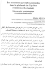 Les structures agro-sylvo-pastorales dans la p&eacute;ninsule du Cap Bon (Tunisie nord-orientale)