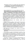 Diversification et valorisation des produits ol&eacute;icoles : une piste davenir pour un d&eacute;veloppement local, cas du secteur ol&eacute;icole de la wilaya de Bouira