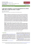 L'agriculture biologique, un outil de d&eacute;veloppement de la fili&egrave;re dattes dans la r&eacute;gion des Ziban en Alg&eacute;rie