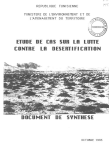 Etude de cas sur la lutte contre la d&eacute;sertification