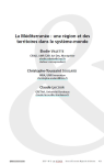 La M&eacute;diterran&eacute;e : une r&eacute;gion et des territoires dans le syst&egrave;me-monde
