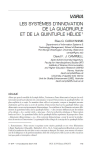 Les syst&egrave;mes dinnovation de la quadruple et de la quintuple h&eacute;lice