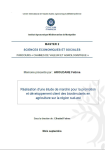 R&eacute;alisation d'une &eacute;tude de march&eacute; pour la promotion et d&eacute;veloppement client des biostimulants en agriculture sur la r&eacute;gion sud-est