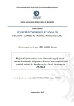 Projets doptimisation de la d&eacute;marche supply chain : standardisation des &eacute;tiquettes clients et mise en place dun outil de calcul des besoins nets