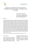 Pratiques de coordination dans les Groupements de D&eacute;veloppement Agricole en Tunisie