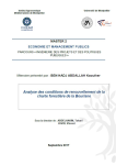 Analyse des conditions de renouvellement de la charte foresti&egrave;re de la Bouriane (France)