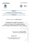 Evaluation des strat&eacute;gies de l'entreprise &agrave; partir de l'analyse de la rentabilit&eacute; financi&egrave;re