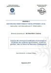 Analyse des revenus et mod&eacute;lisation &eacute;conomique et climatique des syst&egrave;mes agroforestiers, &agrave; base de girofliers, dans le district de Mananara (Madagascar)