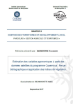 Estimation des variables agronomiques &agrave; partir des donn&eacute;es satellites du programme Copernicus