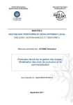 Production de bl&eacute; dur et gestion des risques