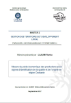 Mesure du poids &eacute;conomique des productions sous signes d'identification de la qualit&eacute; et de l'origine en r&eacute;gion Occitanie