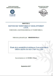 Etude de la rentabilit&eacute; et r&eacute;silience dune exploitation laiti&egrave;re caprine de race Chami au Liban