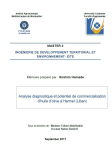 Analyse diagnostic et potentiel de commercialisation de l'huile dolive &agrave; Hermel (Liban)