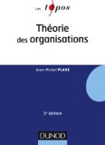 Th&eacute;orie des organisations