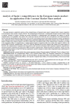 Analysis of Spain&acute;s competitiveness in the European tomato market: an application of the Constant Market Share method