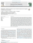 Stakeholders attitude towards the reuse of treated wastewater for irrigation in Mediterranean agriculture