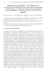 R&eacute;duction des pesticides : une r&eacute;flexion sur l'&eacute;valuation de l'efficacit&eacute; des processus de transition agro&eacute;cologique dans les syst&egrave;mes de production agricole