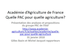 La PAC en d&eacute;bat