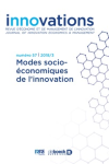 Innovations, n. 57 - 01/09/2018 - Modes socio&eacute;conomiques de linnovation