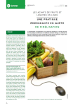 Les achats de fruits et l&eacute;gumes en ligne