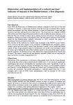 Elaboration and implementation of a cultural services indicator of impacts in the Mediterranean: a first diagnosis