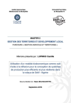 Utilisation dun mod&egrave;le bio&eacute;conomique comme outil daide &agrave; la r&eacute;flexion pour la conception de syst&egrave;mes de production plus efficients et plus r&eacute;silients dans la wilaya de S&eacute;tif - Alg&eacute;rie