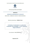 Contribution &agrave; loptimisation du syst&egrave;me de consignation des emballages