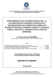 Performances d'un syst&egrave;me d'innovation : la valorisation des coproduits agricoles et agroindustriels en alimentation animale en Alg&eacute;rie (tourteaux d'amande d'abricot, pulpes de tomate, son de bl&eacute;, coproduits de la figue de barbarie)