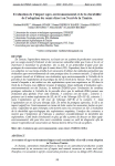 Evaluation de limpact agro-environnemental et de la durabilit&eacute; de ladoption du semis direct au Nord de la Tunisie