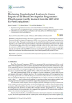 Reviewing counterfactual analyses to assess impacts of eu rural development programmes: what lessons can be learned from the 20072013 ex-post evaluations?
