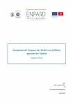 Evaluation de limpact de lALECA sur la fili&egrave;re agrumes en Tunisie