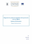 Diagnostic du syst&egrave;me de r&eacute;gulation de la pomme de terre en Alg&eacute;rie : syst&egrave;me dinformation