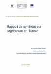 Rapport de synth&egrave;se sur lagriculture en Tunisie