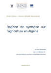 Rapport de synth&egrave;se sur lagriculture en Alg&eacute;rie