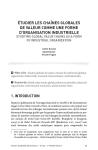 &Eacute;tudier les cha&icirc;nes globales de valeur comme une forme dorganisation industrielle