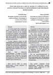 Etats des lieux de la RSE au Maroc et lapport dune action collective dans le d&eacute;veloppement des pratiques responsables