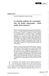 La s&eacute;curit&eacute; sanitaire du consommateur de fraises marocaines