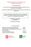 Analyse et performance de la diversit&eacute; agricole et des strat&eacute;gies pour promouvoir les syst&egrave;mes de production &agrave; base de c&eacute;r&eacute;ales au niveau des zones arides : cas de la plaine du Sa&iuml;ss au Maroc