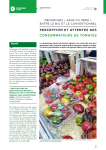 D&eacute;marches &laquo; sans ou z&eacute;ro &raquo; entre le bio et le conventionnel : perception et attentes des consommateurs de tomates