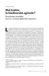Mal trait&eacute;e, la biodiversit&eacute; agricole&nbsp;? Six principes invariables pour un &laquo;&nbsp;commun global des semences&nbsp;&raquo;
