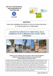 Diagnostic agricole et territorial de la communaut&eacute; de communes Beaucaire Terre d'Argence