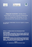 Diagnostic territorial : analyse de la vuln&eacute;rabilit&eacute; et de la capacit&eacute; dadaptation face au changement climatique sur lex Communaut&eacute; de Communes Orb et Jaur