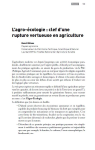 Lagro-&eacute;cologie&nbsp;: clef dune rupture vertueuse en agriculture