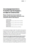 Laccompagnement de la transition agro&eacute;cologique&nbsp;: un objet en construction. Retour dexp&eacute;rience dune recherche-action avec une association d&eacute;leveurs et de conseillers dans le Sud-Aveyron
